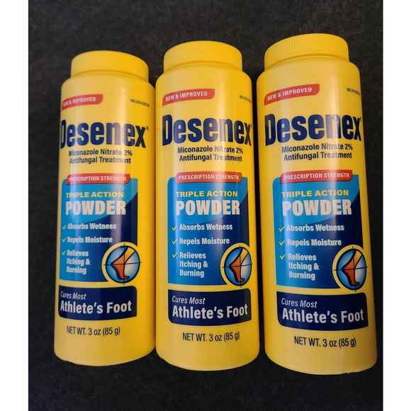 Desenex Other 3 Pack Desenex Antifungal Powder Itch Control